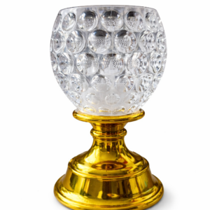 Candelă electrică cu lumină caldă LED