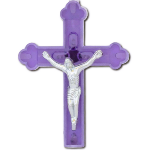 Lampa de veghe cruce albastra