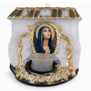 Candela decorativa 18x19 cm