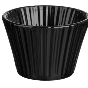Pahar Candela din Ceramică Neagră