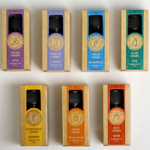 Set premium cu 7 uleiuri parfumate Chakra
